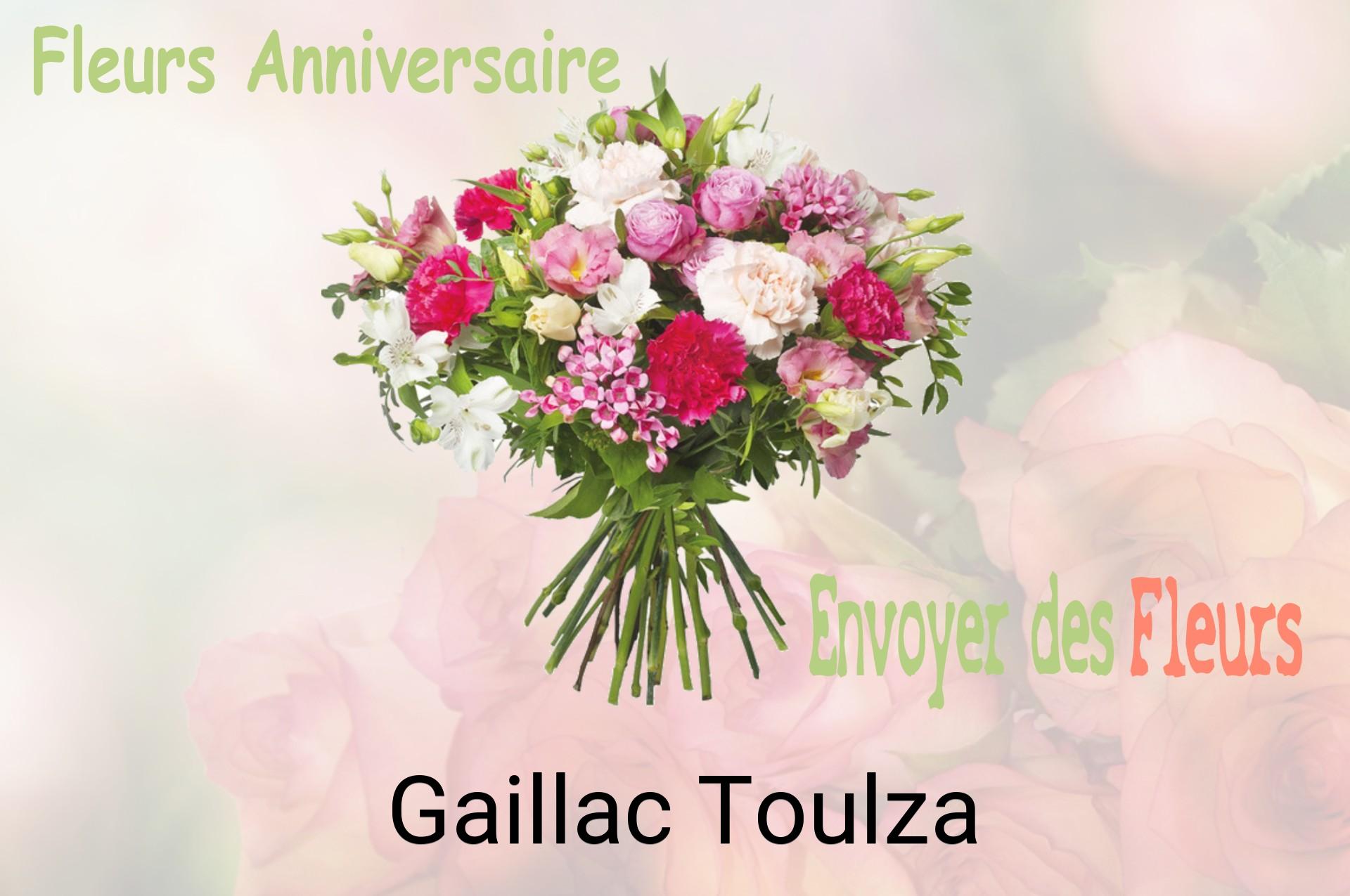 Bouquet de fleurs d’anniversaire livré à Gaillac-Toulza